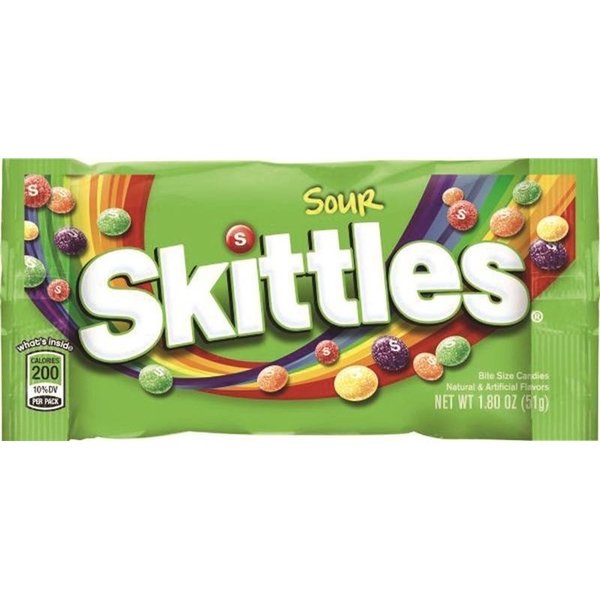 Skittles Skittles Sour Singles 1.8Oz 511224